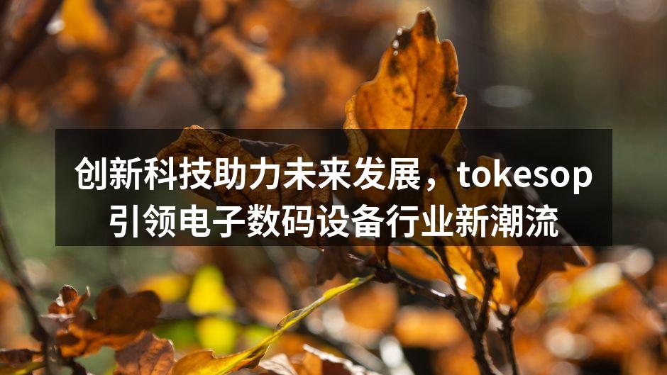 tokesop最新产品发布会现场