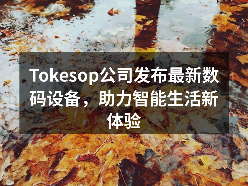 Tokesop智能音箱,家庭生活的智能助手