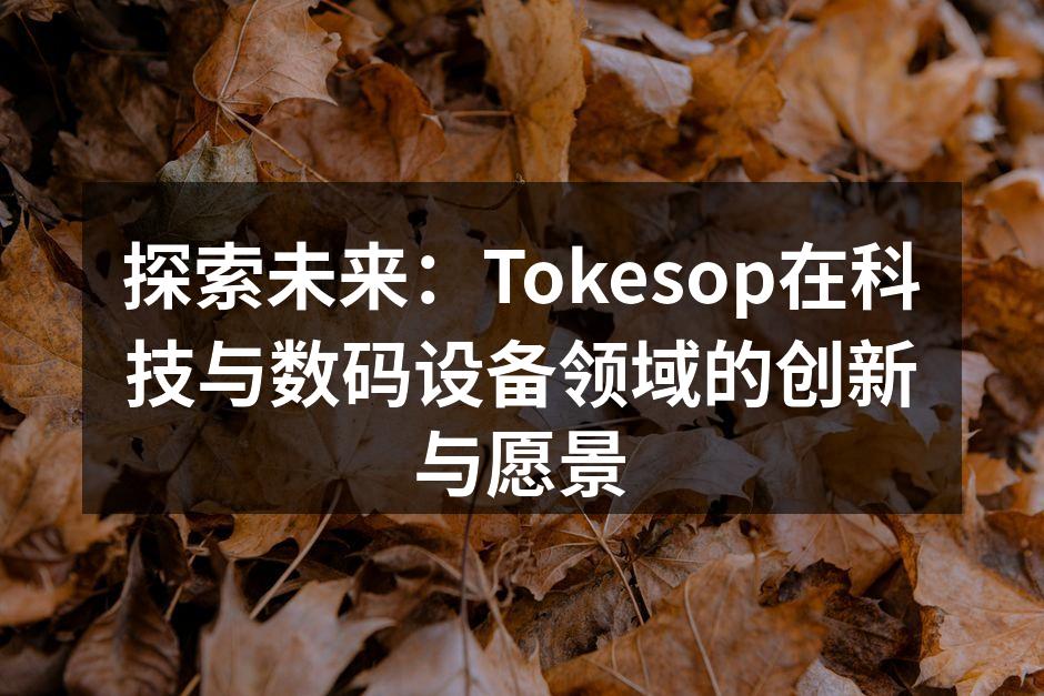 Tokesop最新智能设备